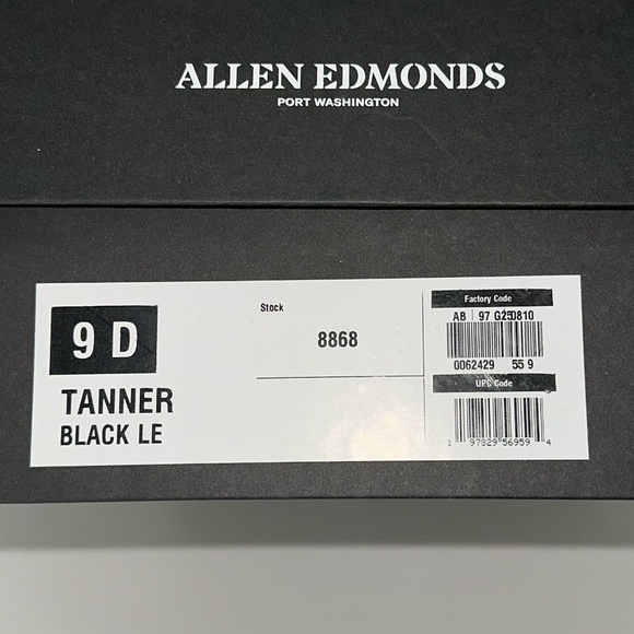 Allen Edmonds Tanner Weatherproof Chelsea Boot new in box (NIB) main image 4